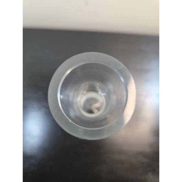 Vintage Decanter Val Saint Lambert Heavy Crystal Belgium Barware NO Stopper - Picture 5 of 6